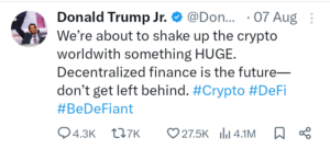 Crypto, x, DeFi