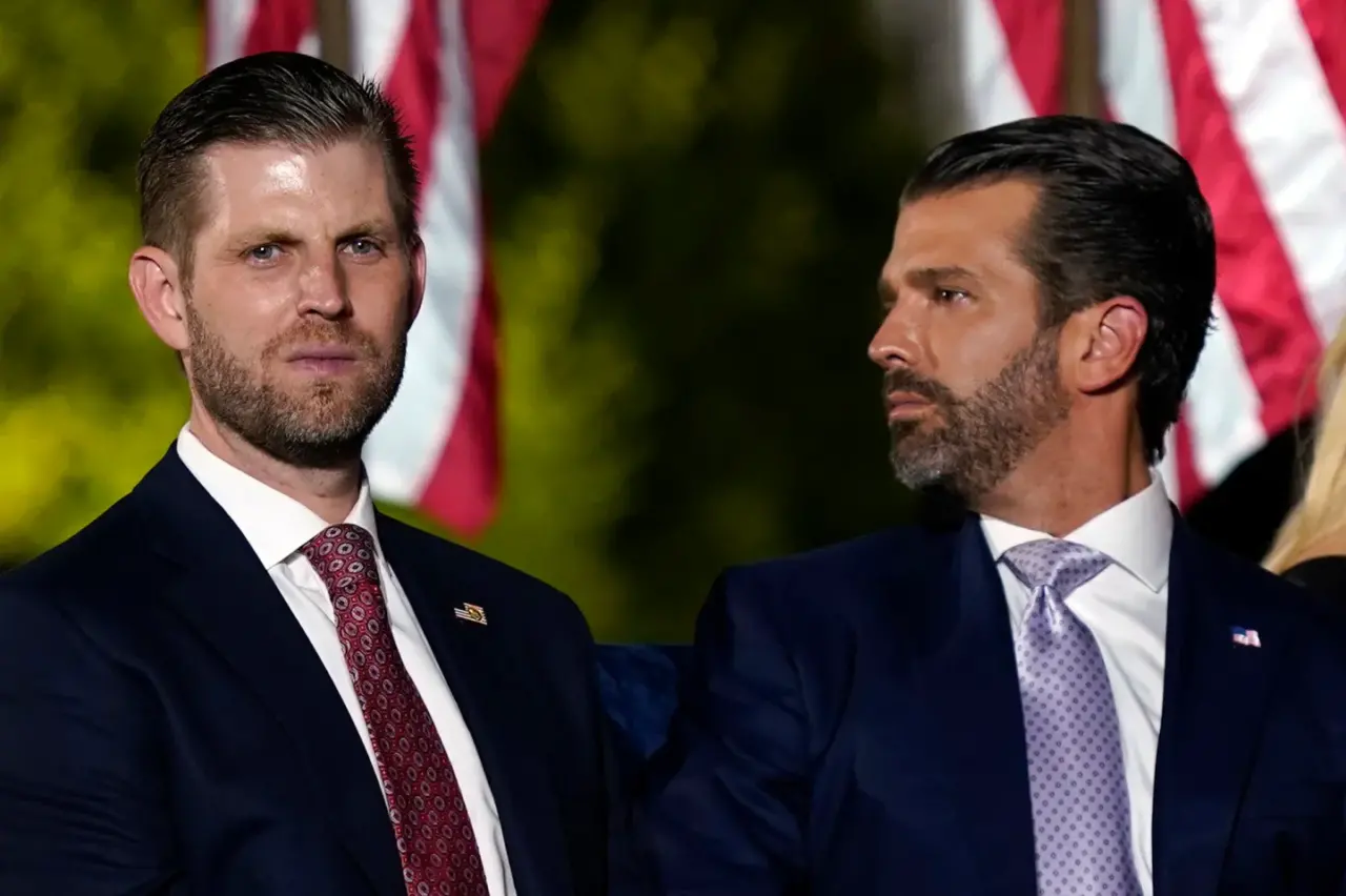 Crypto, Trump sons, x