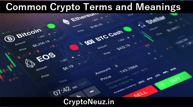 Common Crypto Terms and Meanings