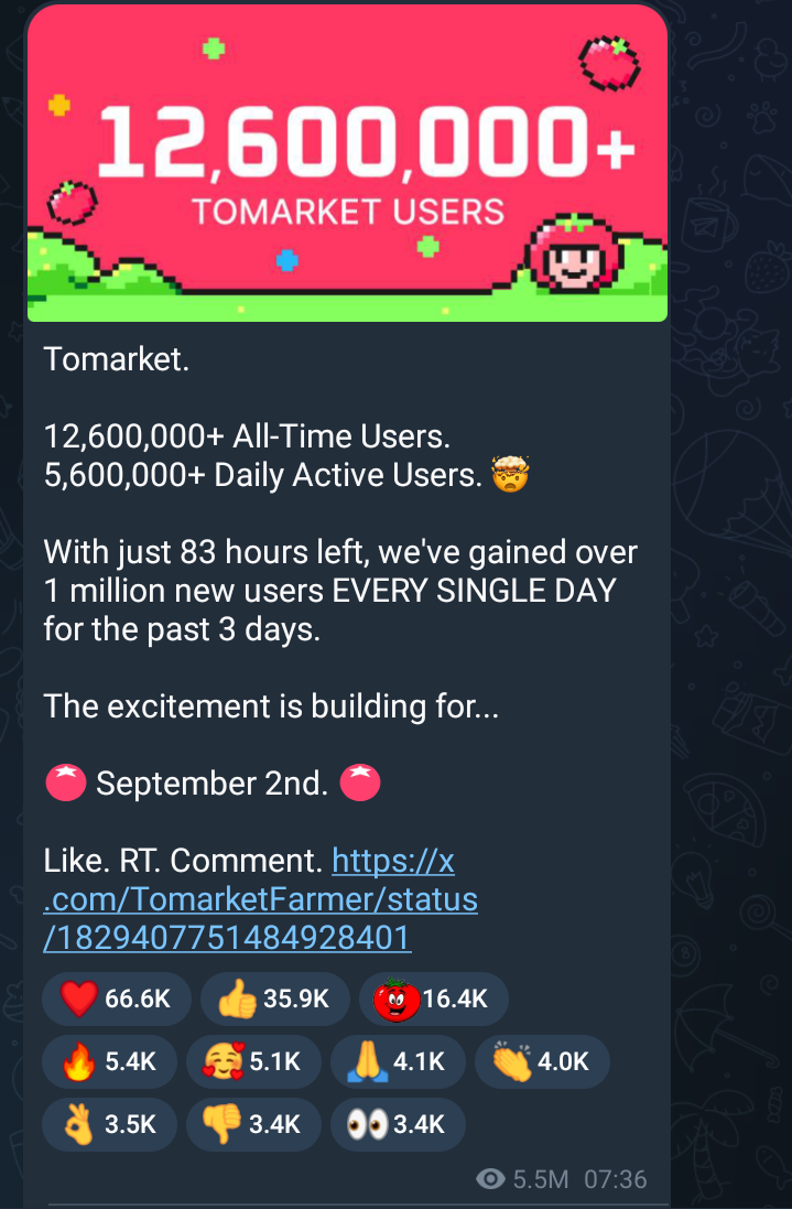 Tomarket Airdrop